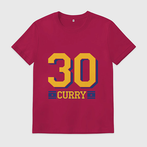 Мужская футболка 30 Curry / Маджента – фото 1