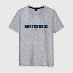 Футболка хлопковая мужская Hoffenheim FC Classic, цвет: меланж