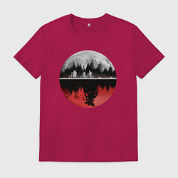 Мужская футболка Stranger Things Moon