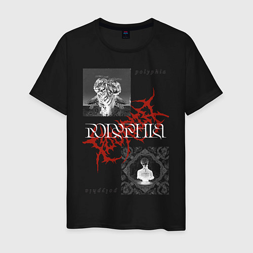 Мужская футболка Polyphia / Черный – фото 1