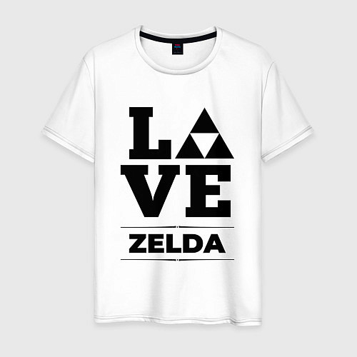 Мужская футболка Zelda Love Classic / Белый – фото 1