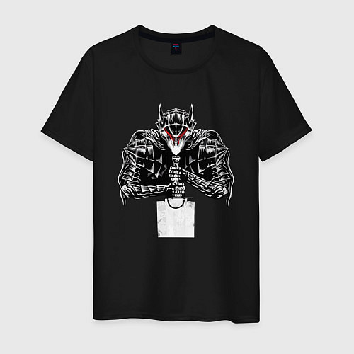 Мужская футболка Black Swordsman / Черный – фото 1