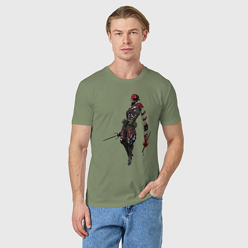 Мужская футболка Monsoon 976-AZQEE / Авокадо – фото 3