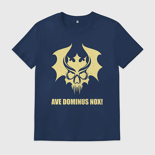 Мужская футболка Корона Нокс винтаж / Тёмно-синий – фото 1