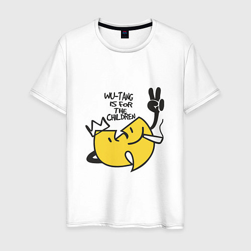 Мужская футболка Wu-Tang Is For The Children / Белый – фото 1