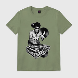 Мужская футболка Bruce Lee - Vinyl Dj