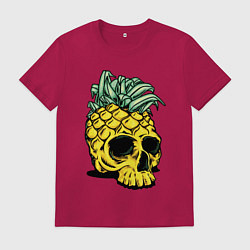 Мужская футболка Череп-ананас Лето