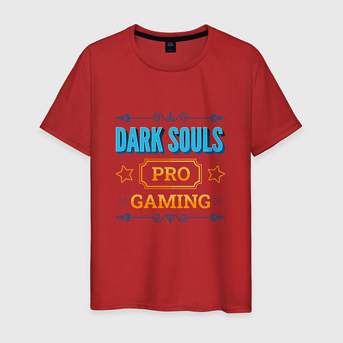 Мужская футболка Игра Dark Souls PRO Gaming / Красный – фото 1