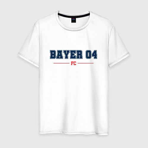 Мужская футболка Bayer 04 FC Classic / Белый – фото 1