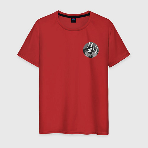 Мужская футболка Игра с дьяволом / Красный – фото 1
