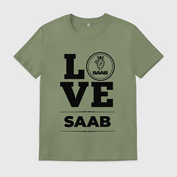 Мужская футболка Saab Love Classic