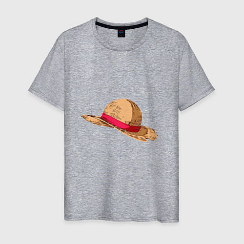 Мужская футболка LUFFY HAT / Меланж – фото 1