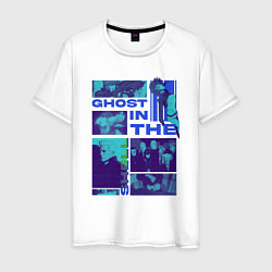 Мужская футболка Призрак в доспехах экшен