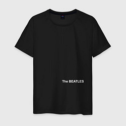 Футболка хлопковая мужская The Black Album - The Beatles, цвет: черный