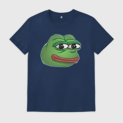 Мужская футболка Пепе Лягушонок доволен