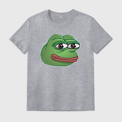 Мужская футболка Пепе Лягушонок доволен