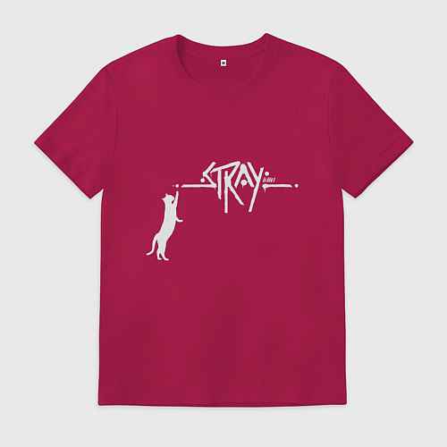 Мужская футболка Stray Street / Маджента – фото 1