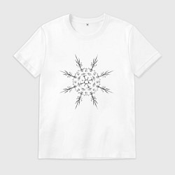 Мужская футболка Шлем ужаса знак северных народов