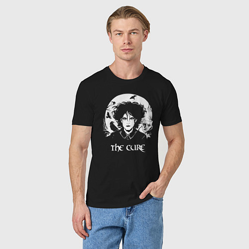 Мужская футболка The Cure арт Роберт Смит / Черный – фото 3