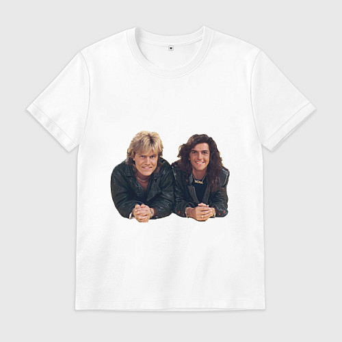 Мужская футболка Modern Talking band / Белый – фото 1