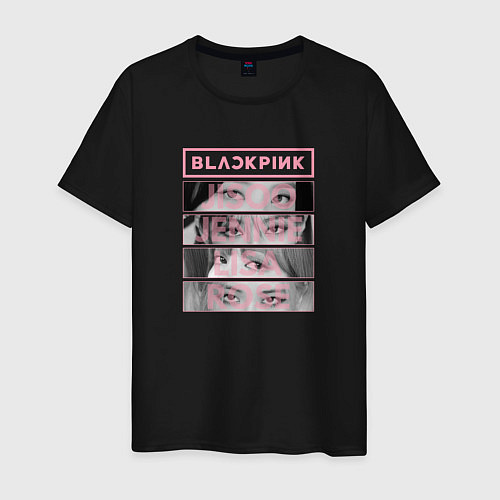 Мужская футболка BLACKPINK K-POP BAND / Черный – фото 1