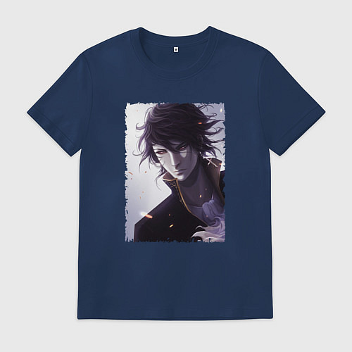 Мужская футболка Кадис Этрама - Дворянство / Тёмно-синий – фото 1