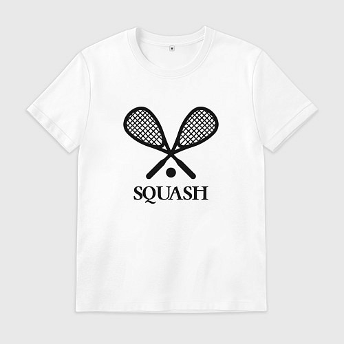 Мужская футболка Сквош / Белый – фото 1