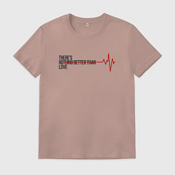 Мужская футболка Любви Нет