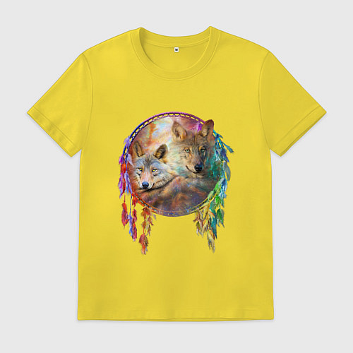 Мужская футболка Стражи сна / Желтый – фото 1