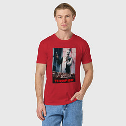 Футболка хлопковая мужская Клоун Арт, цвет: красный — фото 2