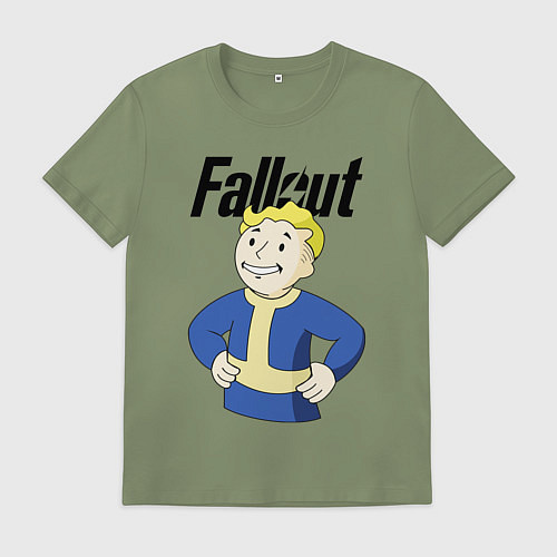 Мужская футболка Fallout blondie boy / Авокадо – фото 1