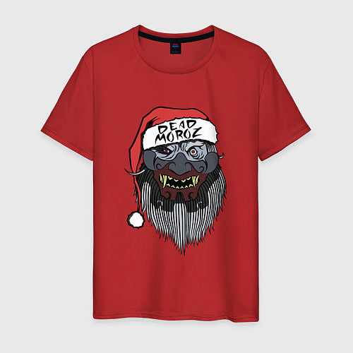 Мужская футболка Dead Moroz / Красный – фото 1