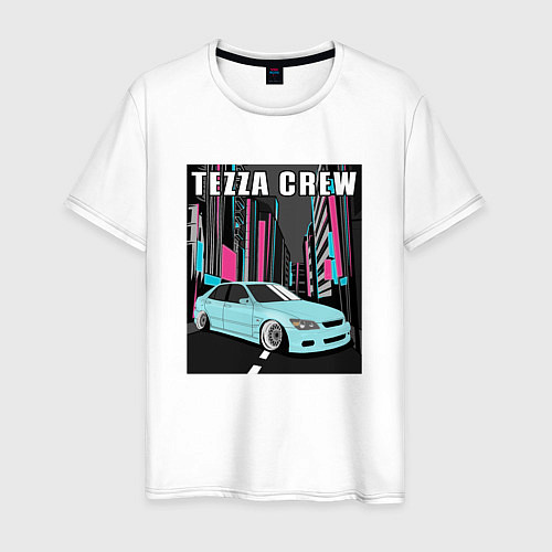 Мужская футболка Toyota Altezza Tezza Crew / Белый – фото 1