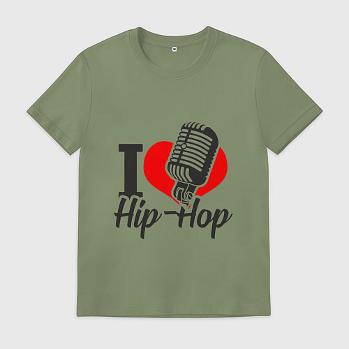 Мужская футболка Love Hip Hop / Авокадо – фото 1