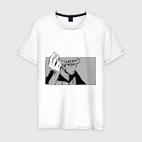 Мужская футболка Трафальгар Ло - One Piece / Белый – фото 1