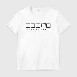 Мужская футболка Imperfectionist - Ад перфекциониста