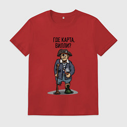 Мужская футболка Остров сокровищ - Где карта Билли?