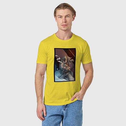 Мужская футболка Juuzou art / Желтый – фото 3