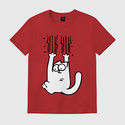 Мужская футболка Кот Саймона