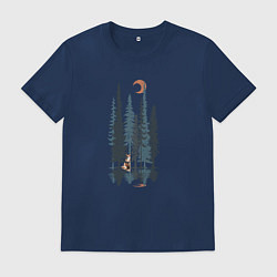Мужская футболка Лисьи Деревья