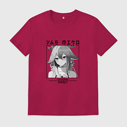 Мужская футболка Яэ Мико жрица