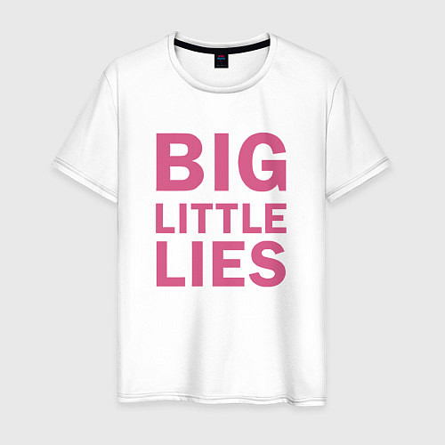 Мужская футболка Big Little Lies logo / Белый – фото 1