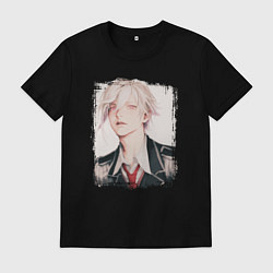 Футболка хлопковая мужская Тэн Куджо - Семёрка идолов, цвет: черный