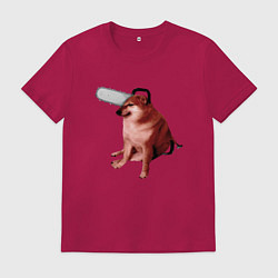 Мужская футболка Чимс - человек бензопила - Мем