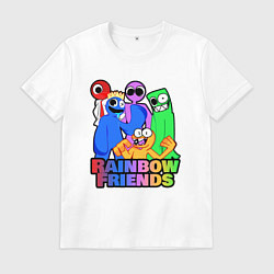 Мужская футболка Радужные друзья персонажи игры