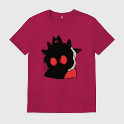 Мужская футболка Cult of the Lamb - Овечка в испуге