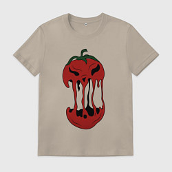 Мужская футболка Агрессивный красный помидор