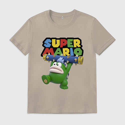 Мужская футболка Super Mario - Spike - Character / Миндальный – фото 1