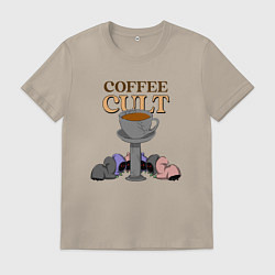 Мужская футболка Культ кофе