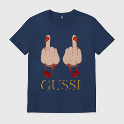 Мужская футболка Два весёлых гуся - GUSSI - Fashion 2055